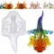 LET'S RESIN Large Axolotl Resin Molds Silicone, 3D Detailed Animal Silicone Molds, Flexible Effortless Demoldable Epoxy Resin Molds, Thickened Deep Epoxy Molds for Art Crafts, Gift, and Home Decor